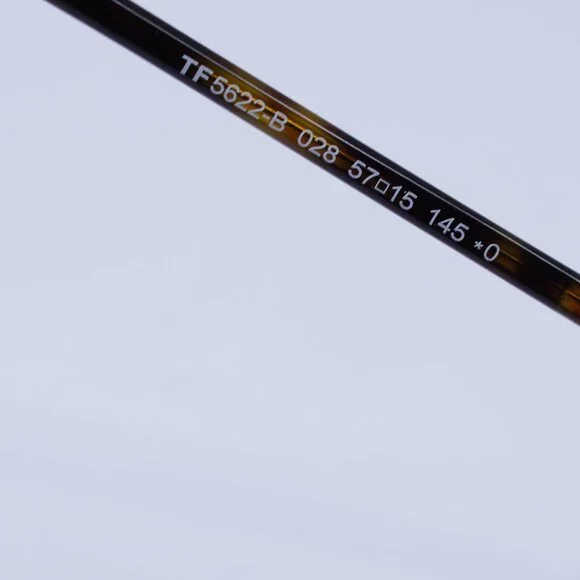🕶️ New Tom Ford FT5622-B 028 Eyeglasses - Gold Frame 57mm